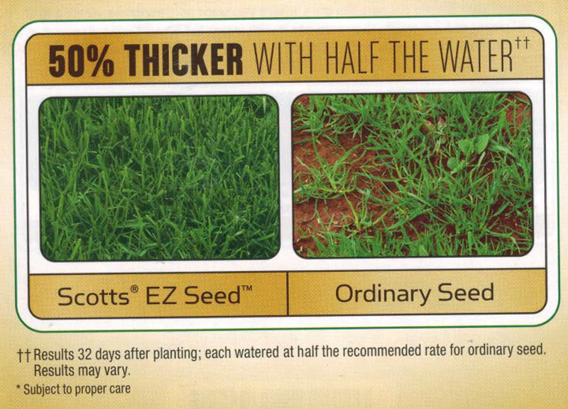 Scotts EZ Seed Advert